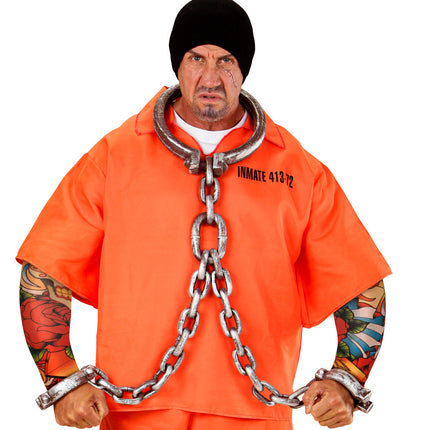 Widmann SRL Ketting disco zilver