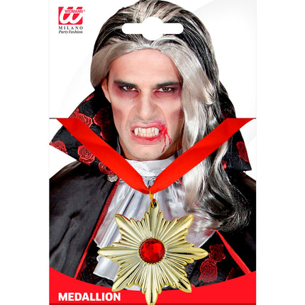 Widmann SRL Ketting Dracula medaillon