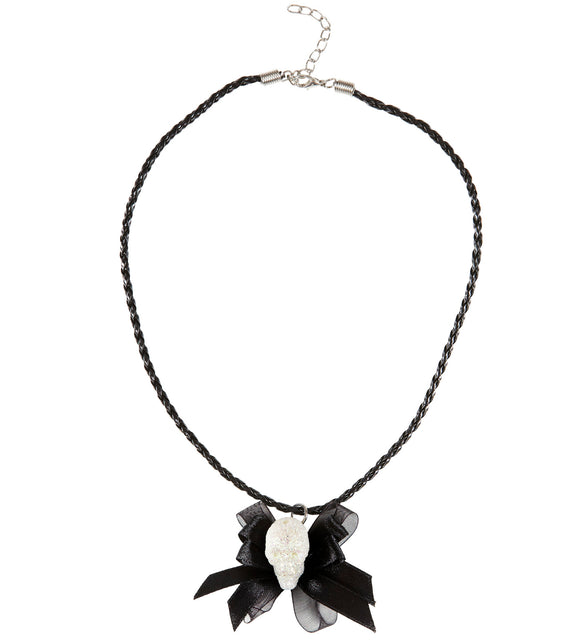 Widmann SRL Ketting met glitter schedel