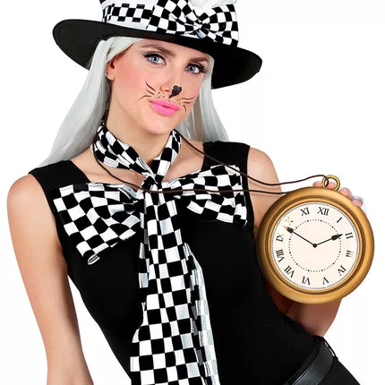 Widmann SRL Ketting met grote klok 20cm Thomas