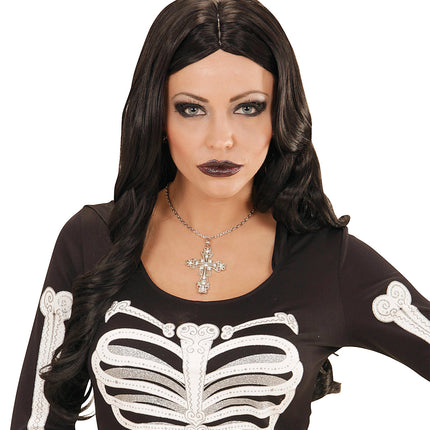 Widmann SRL Ketting met kruis zilver