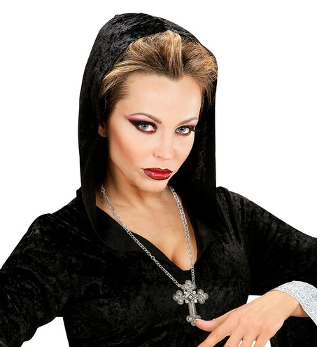 Widmann SRL Ketting met kruis zilver gothic