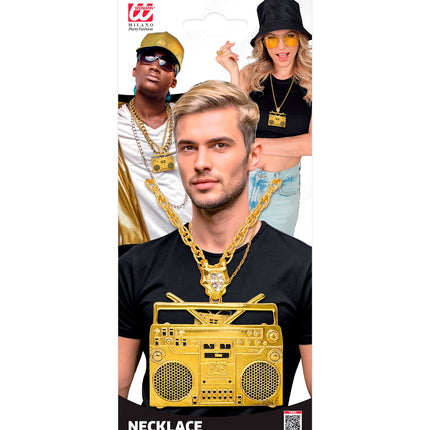 Widmann SRL Ketting radio goud