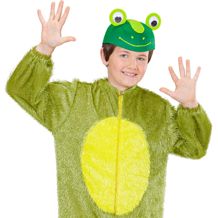 Widmann SRL Kikker hoed grote ogen