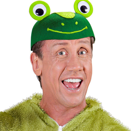 Widmann SRL Kikker hoed grote ogen