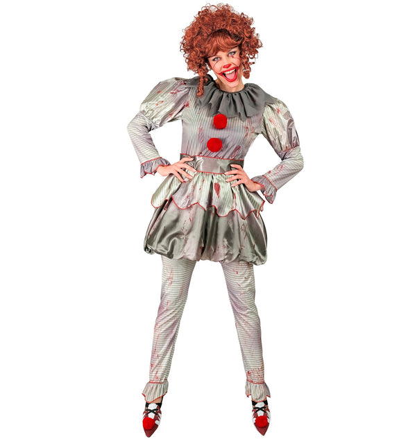 Widmann SRL Killer Clown Dame