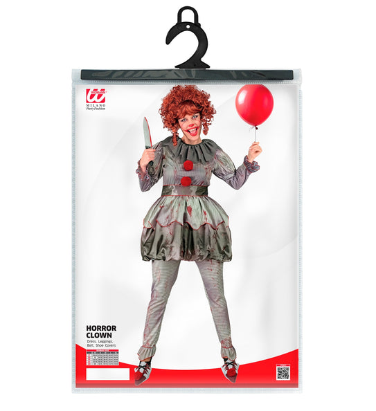 Widmann SRL Killer Clown Dame