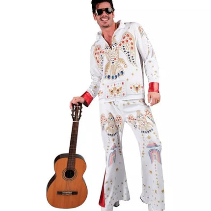 Widmann SRL King of rock wit kostuum Olivia