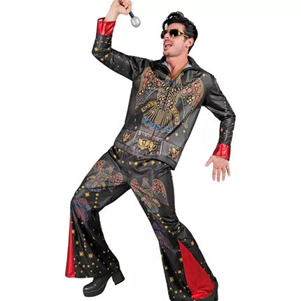 Widmann SRL King of rock zwart kostuum Sophie