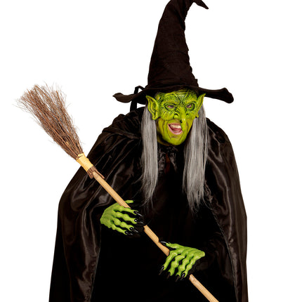 Widmann SRL Kinloos masker heks groen