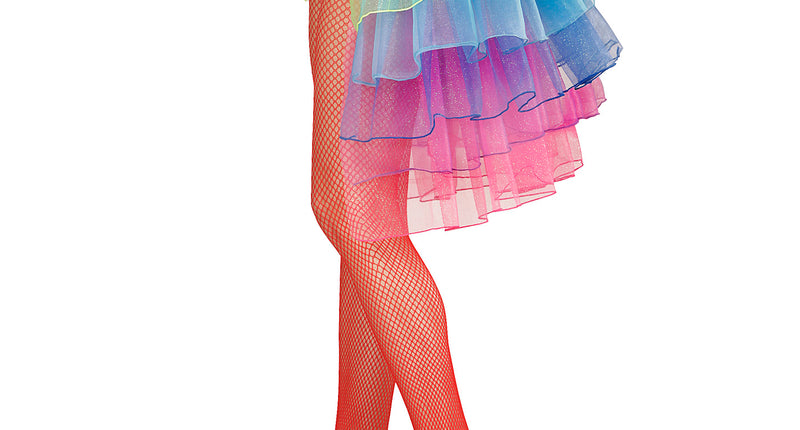 Widmann SRL Kleurrijke omslag rok in regenboogkleuren