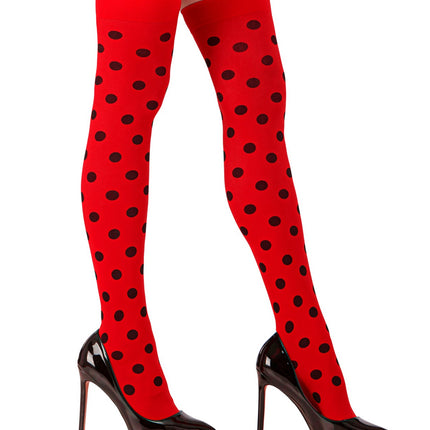 Widmann SRL kniekousen lieveheersbeestje