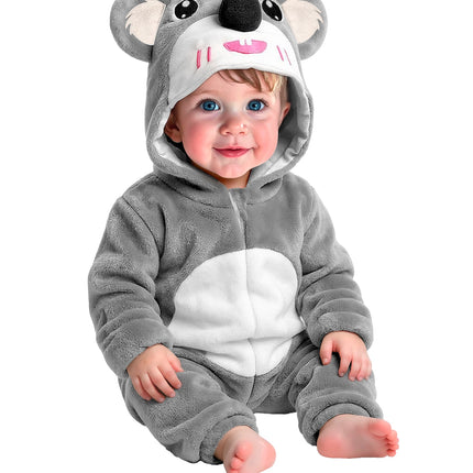 Widmann SRL Koala kostuum pluche fluweel forest