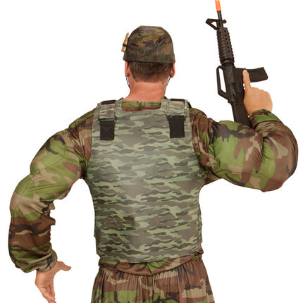 Widmann SRL Kogelwerend vest camouflage