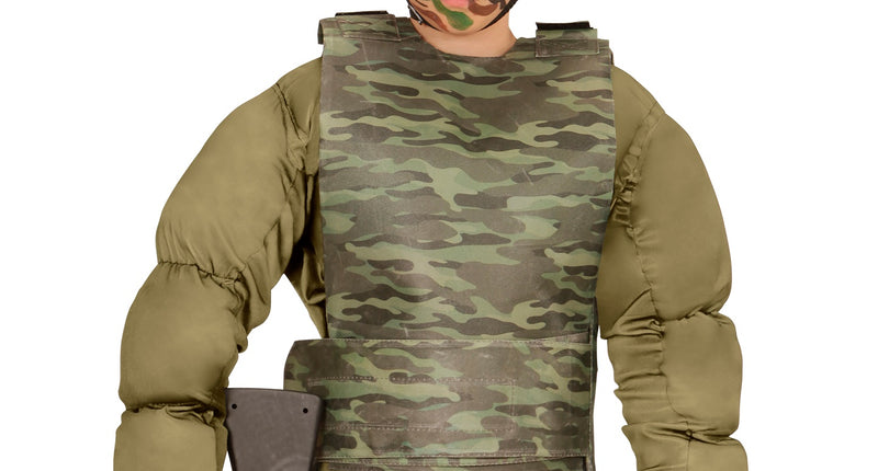 Widmann SRL Kogelwerend vest camouflage kind