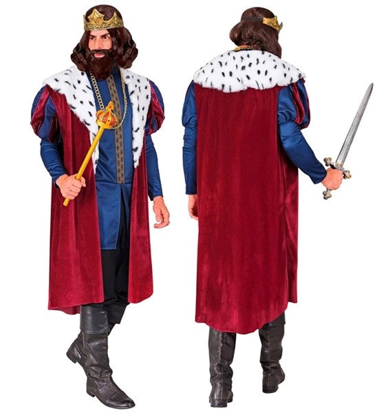 Widmann SRL Koning kostuum Niels heren