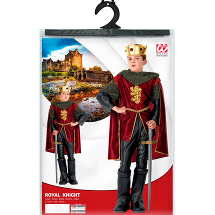 Widmann SRL Koning ridder kostuum Ronald kind