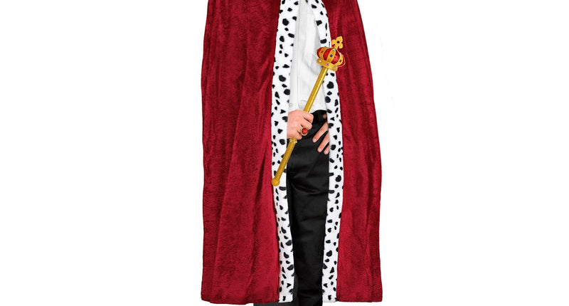 Widmann SRL Koningsmantel bordeaux rood 90cm