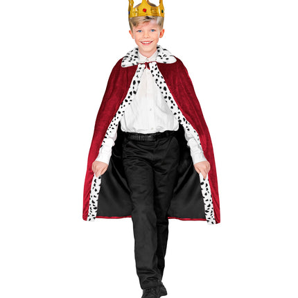 Widmann SRL Koningsmantel bordeaux rood 90cm