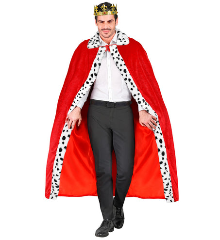 Widmann SRL Koningsmantel rood 140cm