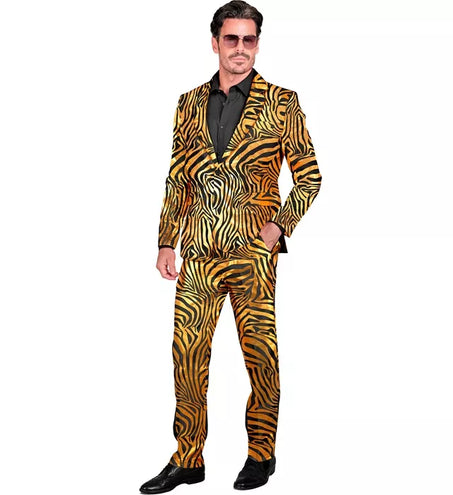 Widmann SRL Kostuum dierenprint goud