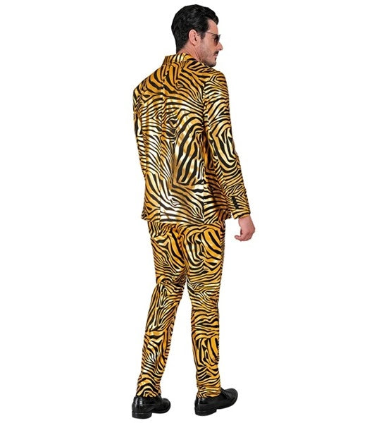 Widmann SRL Kostuum dierenprint goud