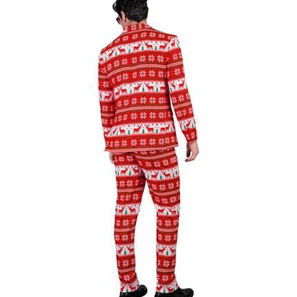 Widmann SRL Kostuum kerst rood wit Santa