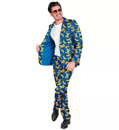 Widmann SRL Kostuum neon banaan suit