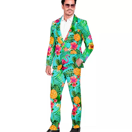 Widmann SRL Kostuum neon flamingo suit