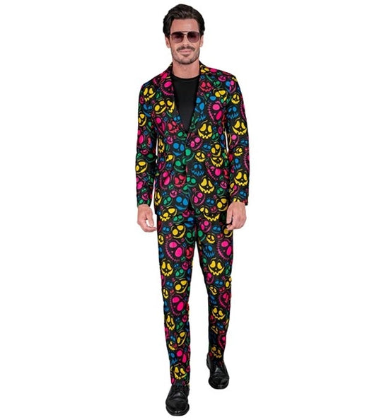 Widmann SRL Kostuum neon geesten Halloween