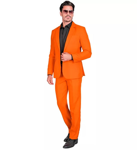 Widmann SRL Kostuum oranje suit