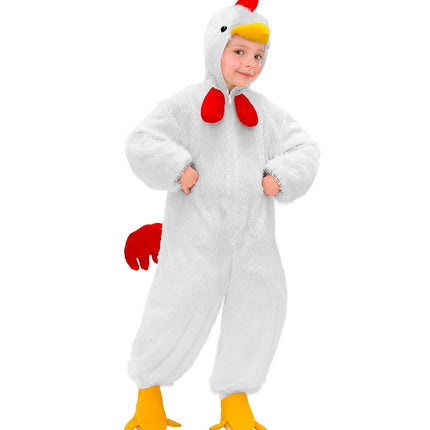 Widmann SRL Kostuum witte kip Hennie