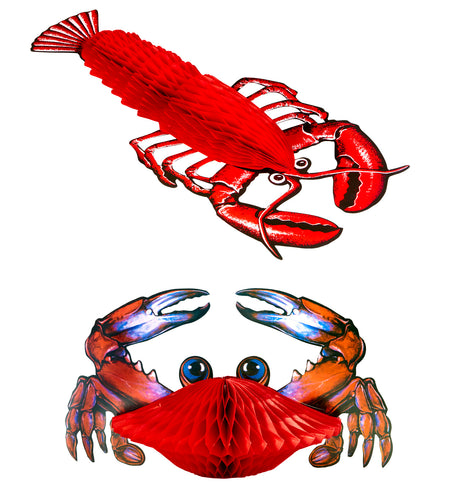 Widmann SRL Kreeft en krab decoratie voor party