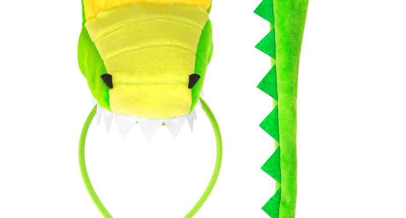 Widmann SRL Krokodil diadeem met staart