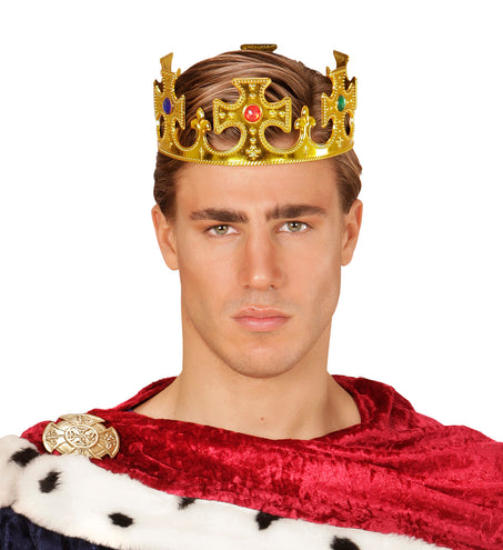 Widmann SRL Kroon koning met gemstenen