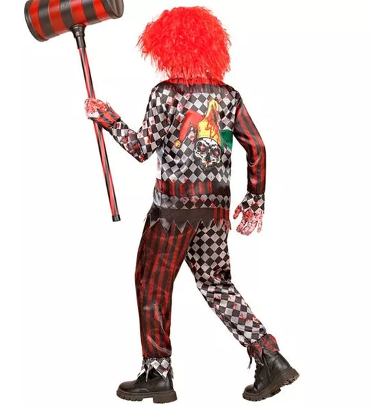 Widmann SRL Kwaadaardige clown kostuum Mila kinderen