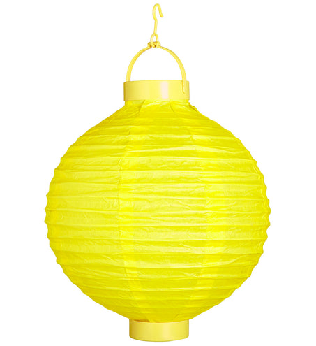 Widmann SRL Lampion Met Licht 30Cm Geel