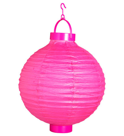 Widmann SRL Lampion Met Licht 30Cm Roze