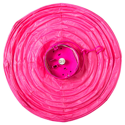 Widmann SRL Lampion Met Licht 30Cm Roze