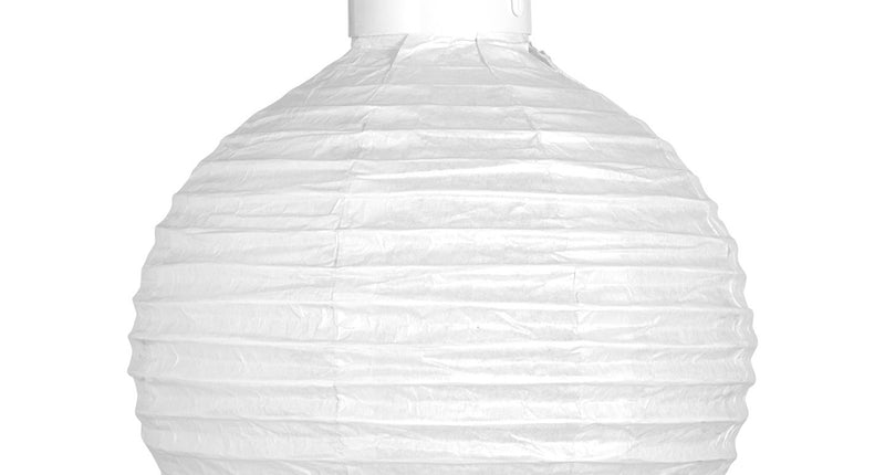 Widmann SRL Lampion Met Licht 30Cm Wit