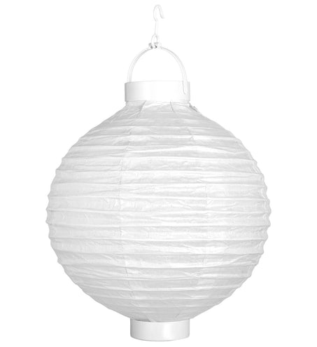 Widmann SRL Lampion Met Licht 30Cm Wit