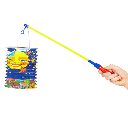 Widmann SRL Lampionnen stokje en lichtje