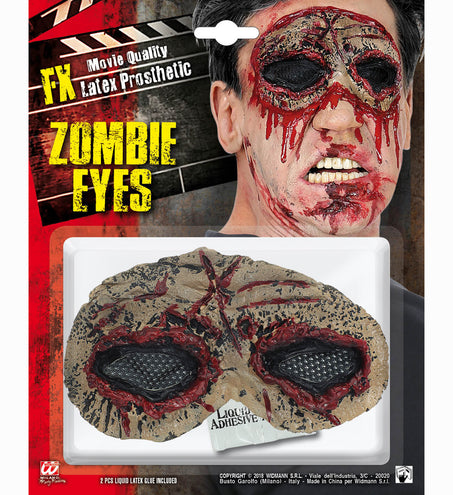 Widmann SRL Latex zombie ogen wond