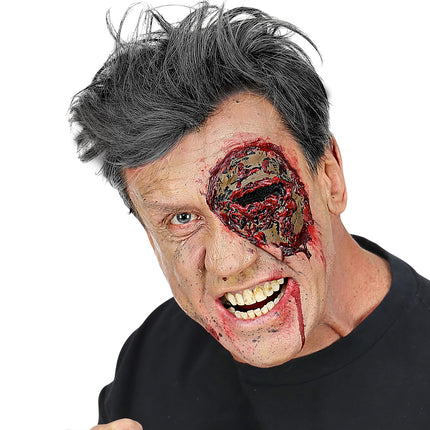 Widmann SRL Latex zombie oog wond