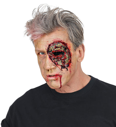 Widmann SRL Latex zombie oog wond