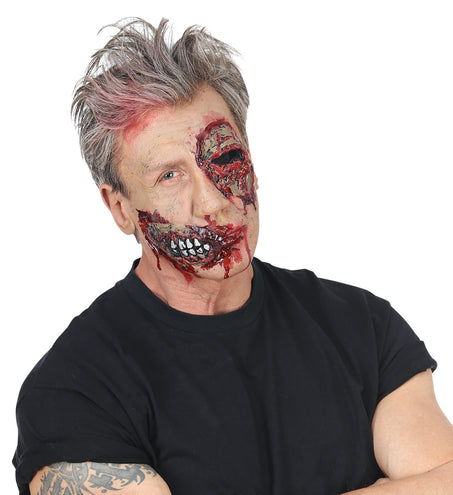Widmann SRL Latex zombie oog wond