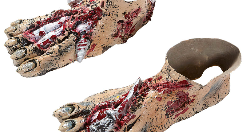 Widmann SRL Latex Zombie voeten