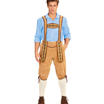 Widmann SRL Lederhose Beiers beige