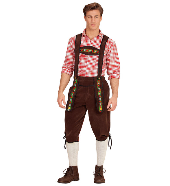 Widmann SRL Lederhose Beiers bruin