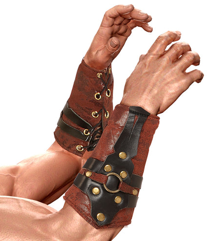 Widmann SRL Lederlook armbedekking gladiator